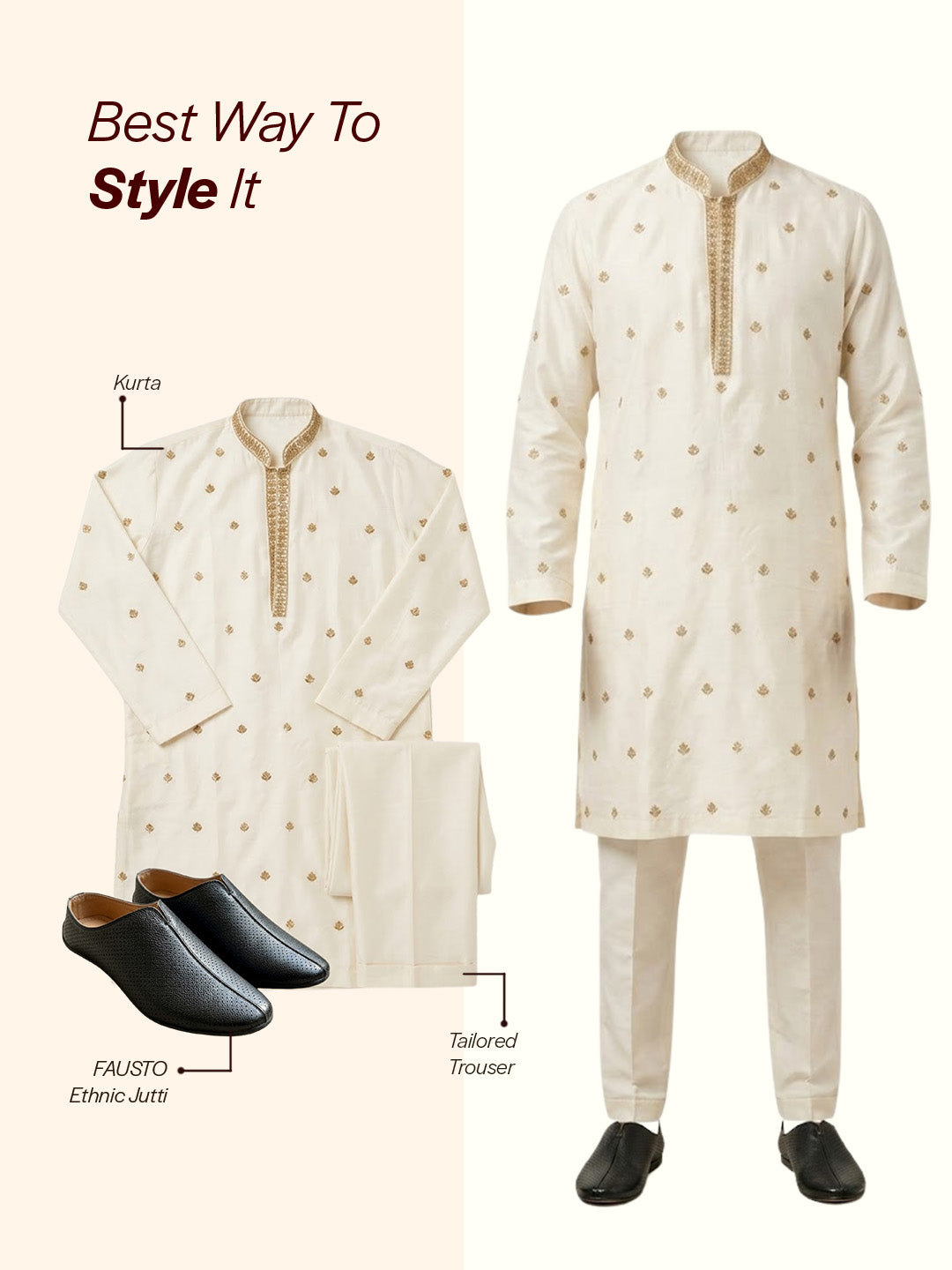 Shop Men Black Back Open Perforated Design Ethnic Party Wedding Mules Slip On Shoes Online.