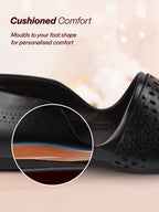 Shop Men Black Laser Cut Design Side Open Broad Feet Ethnic Party Slip On Shoes Online.