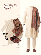 Men Tan Laser Cut Design Side Open Broad Feet Ethnic Party Slip On Juttis and Mojaris