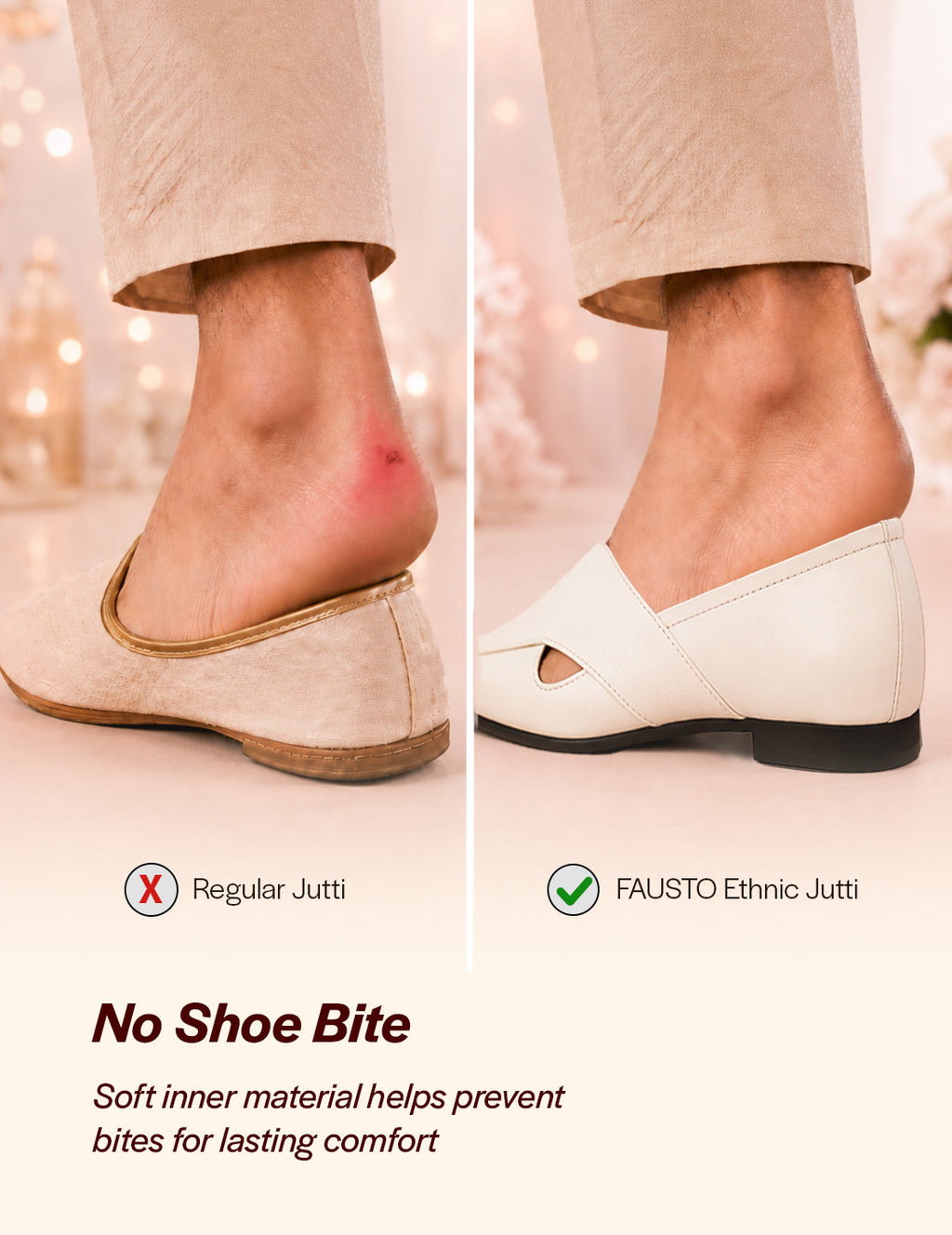 Shop Men White Embossed Design Ethnic Party Slip On Juttis and Mojaris Online.