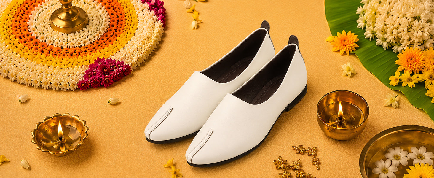 Men Tan Wedding Party Evening Occasion Ethnic Slip On Juttis and Mojaris