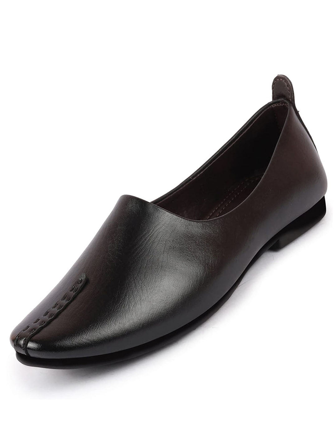 Men Black Wedding Party Evening Occasion Ethnic Slip On Juttis and Mojaris
