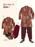 Shop Men Tan Wedding Party Evening Occasion Ethnic Slip On Juttis and Mojaris Online.