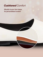 Shop Men White Wedding Party Evening Occasion Ethnic Slip On Juttis and Mojaris Online.