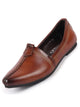 Men Tan Wedding Party Evening Broad Feet Ethnic Slip On Juttis and Mojaris