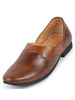 Men Brown Wedding Party Evening Ethnic Colorblocked Slip On Juttis and Mojaris
