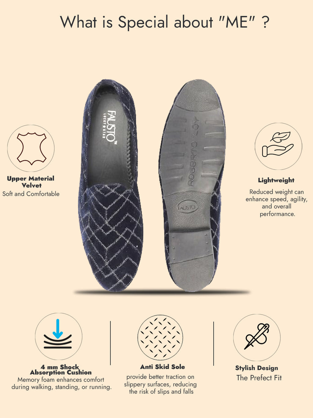 Shop Men Blue Embellish Design Ethnic Wedding Party Pom Slip on Shoes Online.
