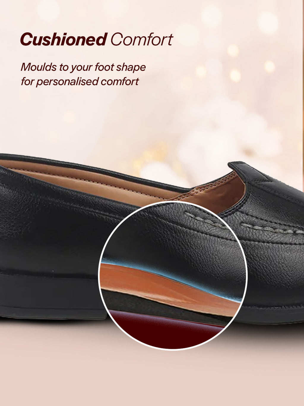 shop men black broad feet traditional wedding slip on ethnic juttis and mojaris|party slip on evening shoes|striped textured mojaris online.
