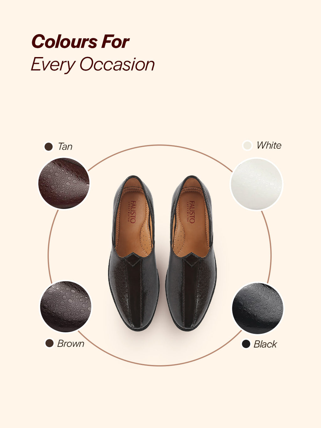 men brown party ethnic patent textured print slip on juttis and mojaris|wedding slip on shoes|evening comfort insole mojaris