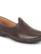 Men Brown Textured Ethnic Slip On Juttis and Mojaris for Wedding|Party Slip-On|Traditional Kurtas Shoes|Flexible Rubber Sole