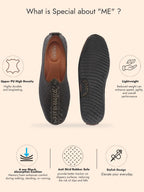 Men Brown Textured Print Ethnic Slip On Juttis and Mojaris for Wedding|Festive Slip-On|Traditional Sherwani Shoes