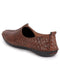 Men Tan Textured Print Ethnic Slip On Juttis and Mojaris for Wedding|Festive Slip-On|Traditional Sherwani Shoes