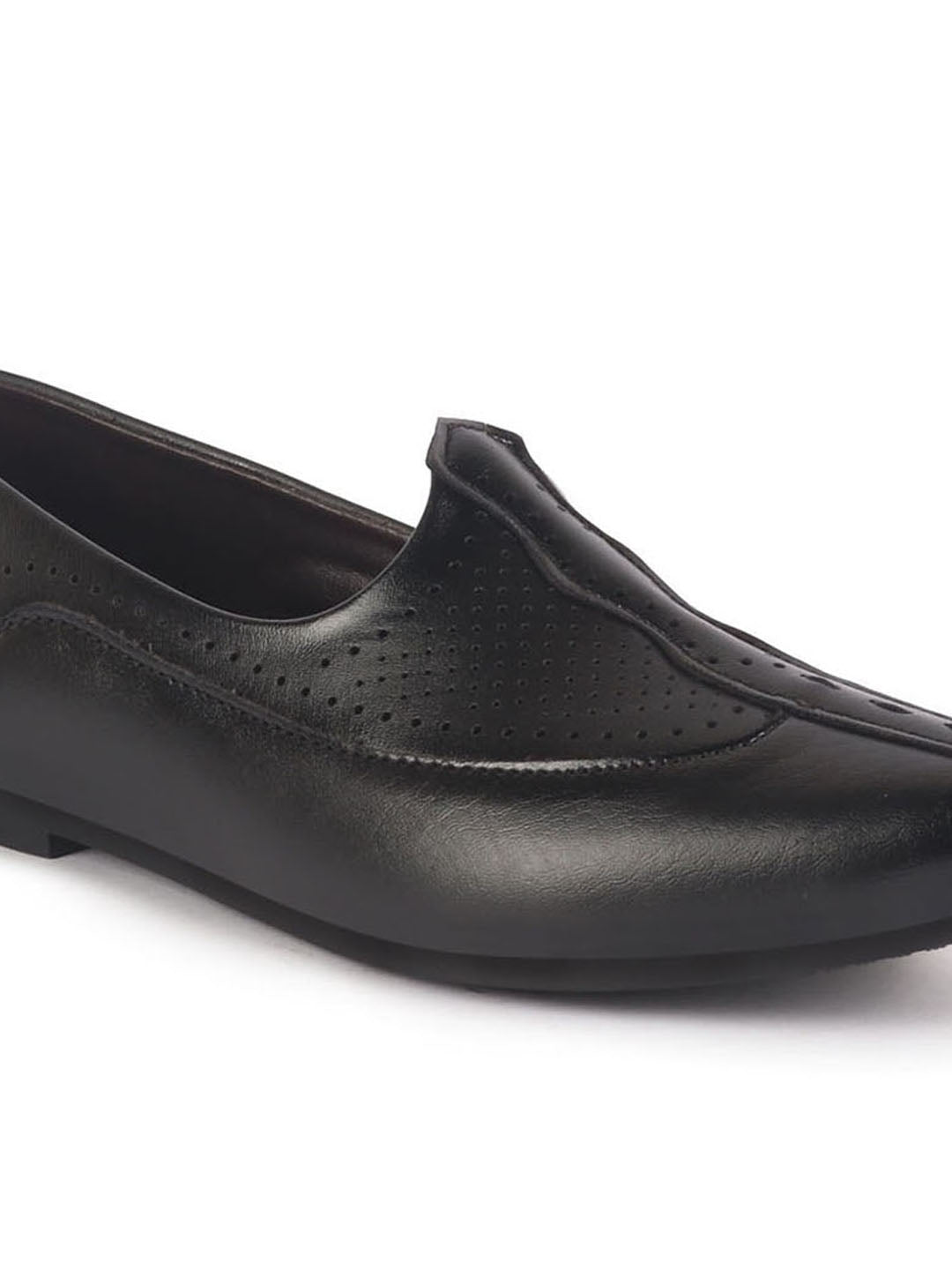men black breathable traditional wedding slip on ethnic juttis and mojaris|party slip on evening shoes|striped mojaris