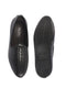 Men Black Ethnic Slip On Stripe Juttis and Mojaris for Wedding|Party Slip-On|Traditional Kurtas Shoes|Festive Slip On Shoes