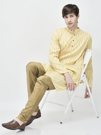 Men Tan Pointed Toe Ethnic Slip On Juttis and Mojaris for Wedding|Party Slip On Shoes|Kurtas Shoes|Traditional Shoes