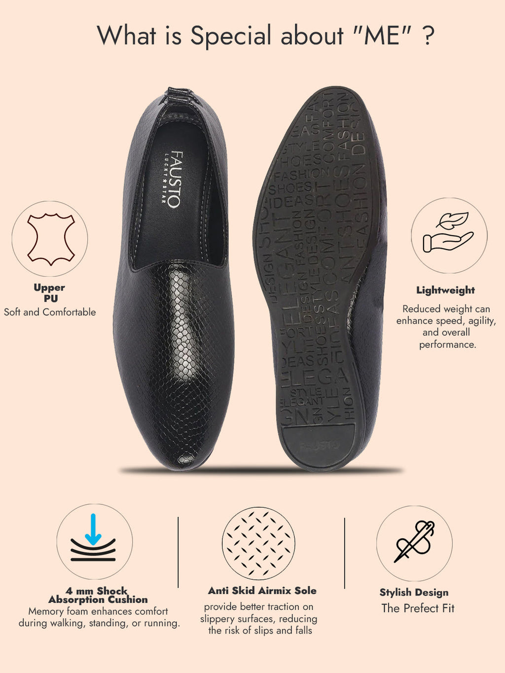 Men Black Textured Ethnic Round Toe Juttis and Mojaris for Wedding|Party Slip-On|Traditional Kurtas Shoes|Festive Shoes