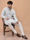 men tan textured ethnic round toe juttis and mojaris for wedding|party slip-on|traditional kurtas shoes|festive shoes