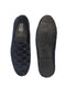 Men Navy Blue Shimmering Velvet Ethnic Juttis and Mojaris for Wedding|Slip On Shoes|Festive Kurta Slip On Shoes