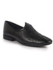 Men Black Embroidery Traditional Wedding Slip On Ethnic Juttis and Mojaris|Party Slip On Evening Shoes|Striped Mojaris