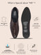 Men Tan Textured Ethnic Round Toe Juttis and Mojaris for Wedding|Party Slip-On|Traditional Kurtas Shoes|Festive Shoes