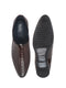 Men Tan Textured Ethnic Round Toe Juttis and Mojaris for Wedding|Party Slip-On|Traditional Kurtas Shoes|Festive Shoes
