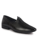 Men Black Breathable Slip On Ethnic Juttis and Mojaris for Wedding|Party Slip On Evening Shoes|Traditional Striped Mojaris