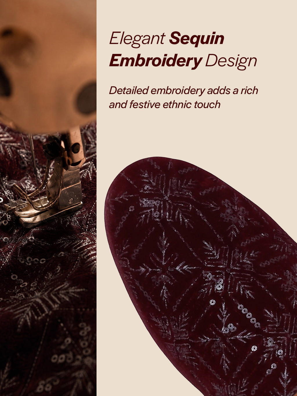 men cherry ethnic velvet sequin embroidered prom slip on juttis and mojaris for wedding|party slip-on|traditional kurtas shoes|festive slip on shoes