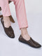 men brown perforated side stitched ethnic round toe juttis and mojaris for wedding|flexible anti skid sole|pathani kurta slip on shoes