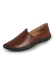 Men Tan Perforated Side Stitched Ethnic Round Toe Juttis and Mojaris for Wedding|Flexible Anti Skid Sole|Pathani Kurta Slip On Shoes