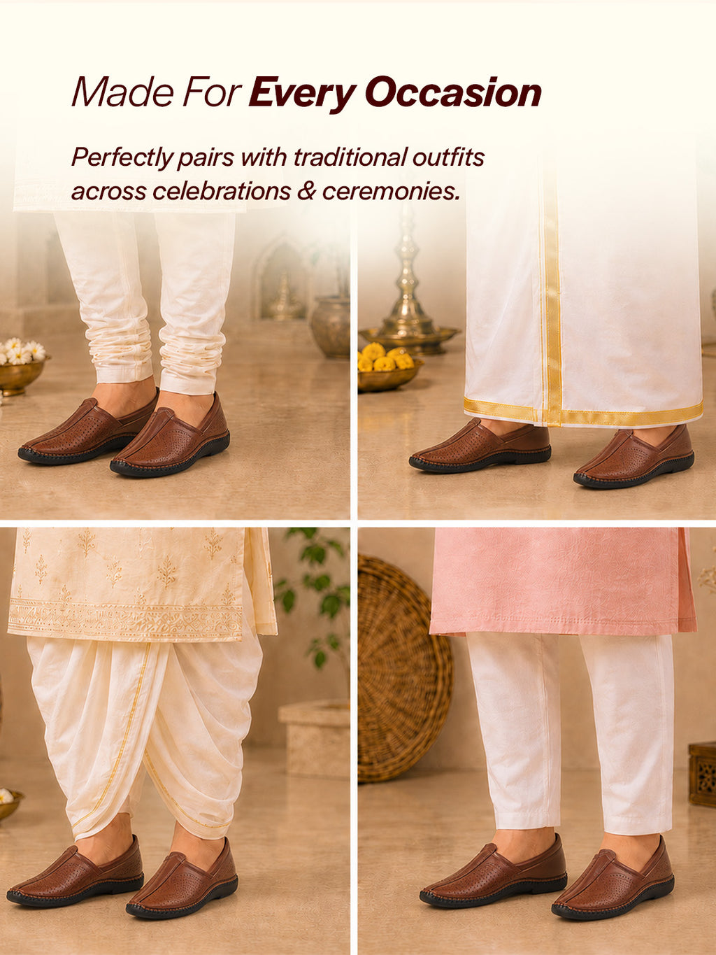 sherwani shoes for men