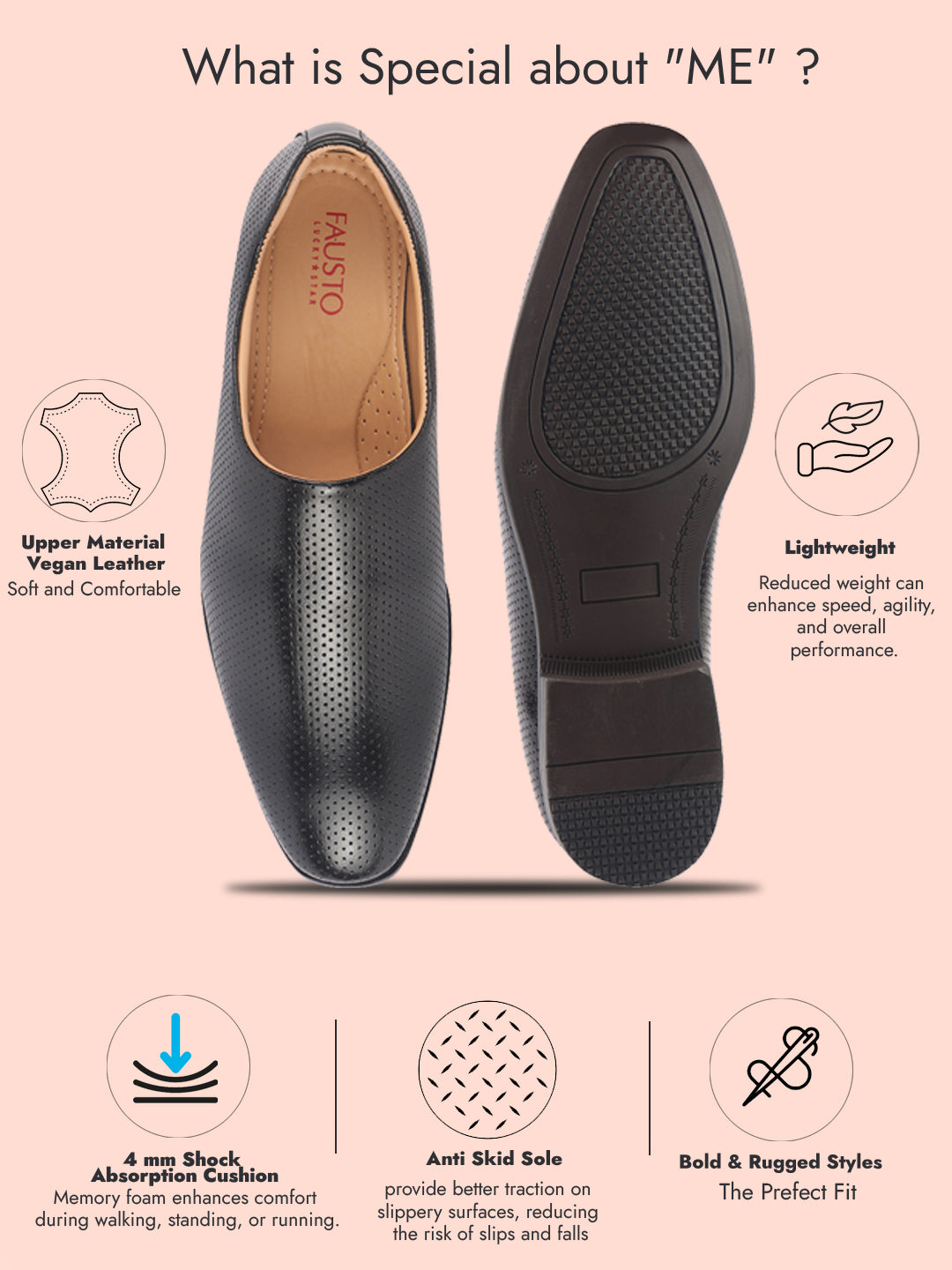 men black ethnic wedding juttis and mojaris for traditional kurta pajama|perforated party evening slip-on shoes|formal office shoes with cushioned insole