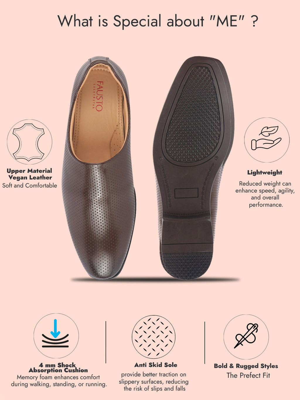 men brown ethnic wedding juttis and mojaris for traditional kurta pajama|perforated party evening slip-on shoes|formal office shoes with cushioned insole