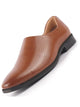 Men Tan Ethnic Wedding Juttis and Mojaris for Traditional Kurta Pajama|Perforated Party Evening Slip-On Shoes|Formal Office Shoes with Cushioned Insole
