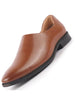 Men Tan Ethnic Wedding Juttis and Mojaris for Traditional Kurta Pajama|Perforated Party Evening Slip-On Shoes|Formal Office Shoes with Cushioned Insole