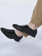 men black ethnic wedding juttis and mojaris for traditional sherwani|perforated evening party stitched slip-on shoes|formal office shoes with cushioned insole