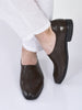 Men Brown Ethnic Wedding Juttis and Mojaris for Traditional Sherwani|Perforated Evening Party Stitched Slip-On Shoes|Formal Office Shoes with Cushioned Insole