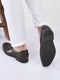 men brown ethnic wedding juttis and mojaris for traditional sherwani|perforated evening party stitched slip-on shoes|formal office shoes with cushioned insole