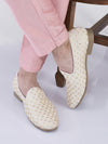 men white embroidered sequin ethnic slip-on juttis and mojaris with anti skid sole|traditional loafer sherwani shoes for wedding, reception, party, sangeet and festive outfits