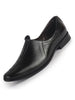 Men Black Laser Cut Ethnic Slip On Juttis and Mojaris for Wedding | Prom Slip-On Shoes with Soft Cushioned Insole | Traditional Kurtas Shoes | Flexible TPR Sole