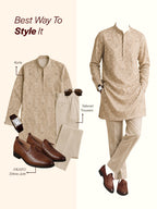 kurta pajama shoes for men