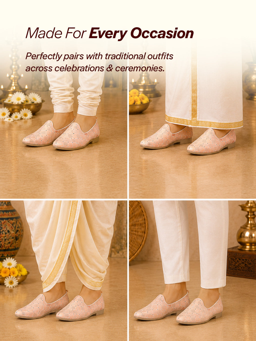 kurta shoes for men