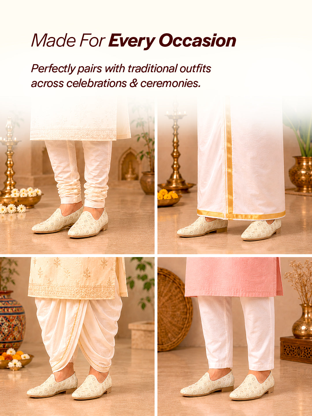 kurta shoes for men