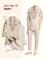 kurta pajama shoes for men