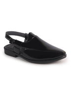 patent leather loafers slingback