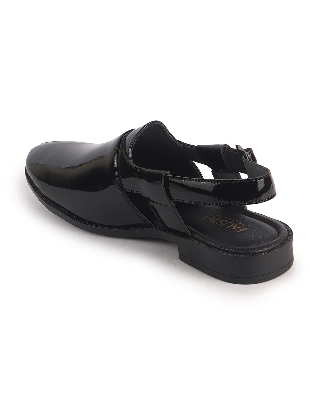 men formal open back sandals