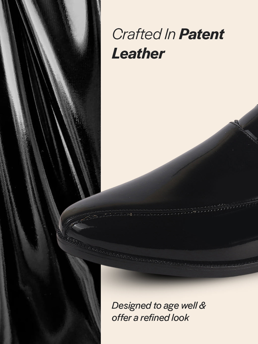 men patent leather sandals dressy