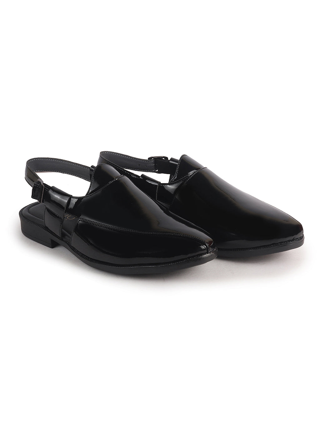 shiny wedding sandals for men
