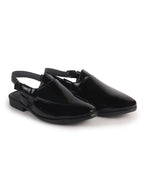 shiny wedding sandals for men