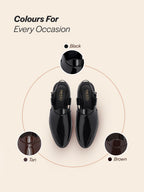 men patent leather sandals dressy