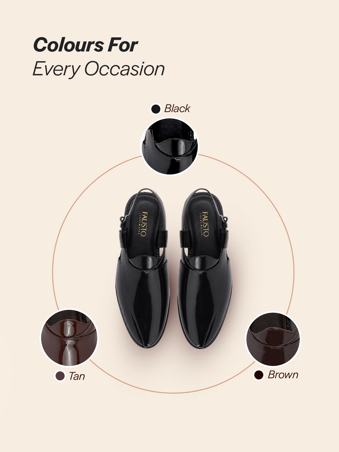 men patent leather sandals dressy